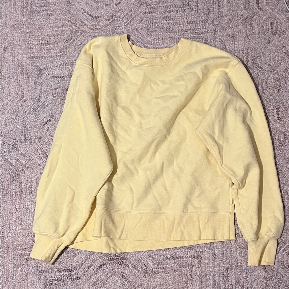 TNA yellow sweatshirt